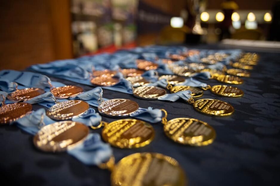 Medals from British Open Airgun Championships