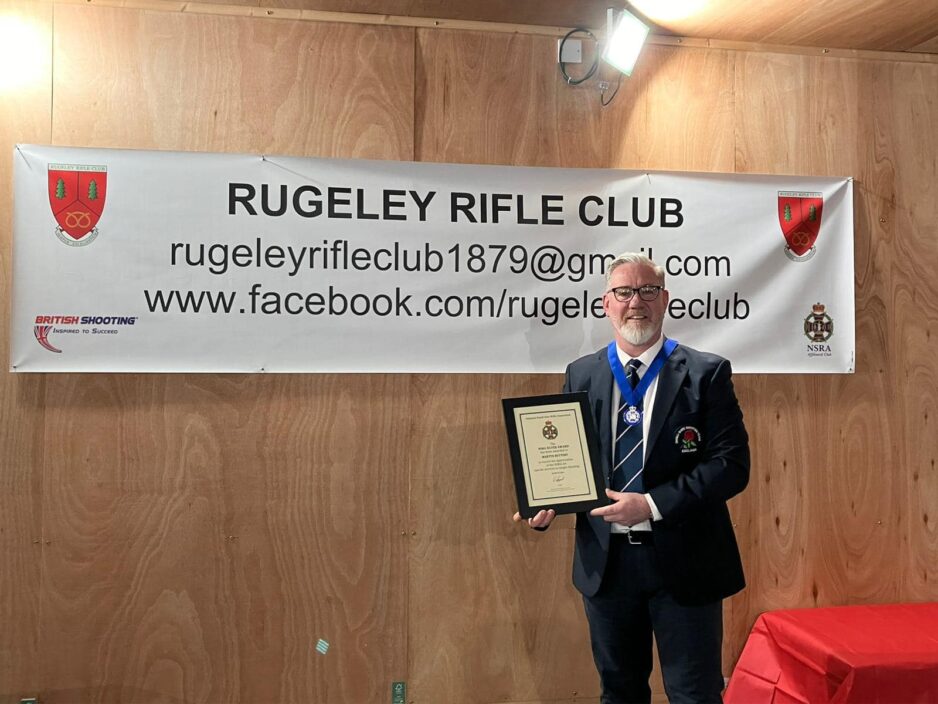 Special award at Club Prizegiving