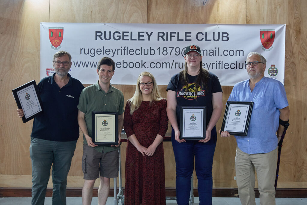 Rugeley members recognised with Service Awards