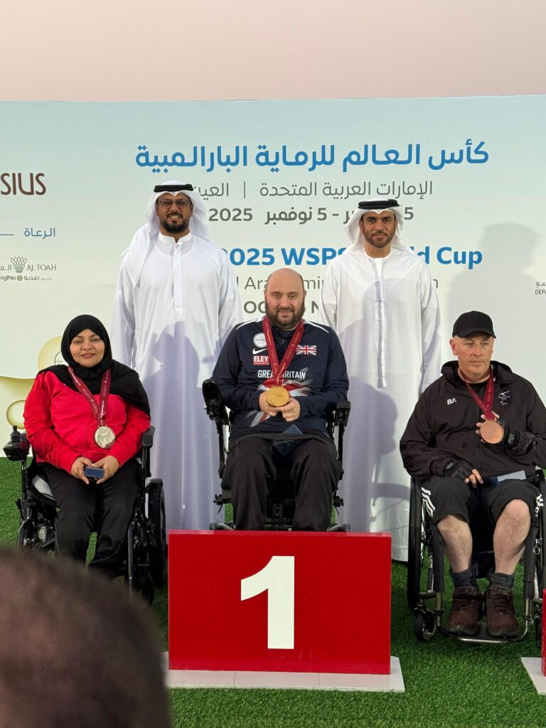 Ryan wins World Cup Gold in Al Ain