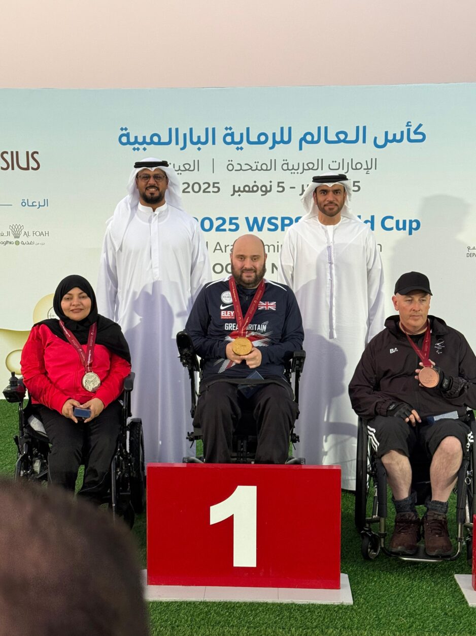 Ryan wins World Cup Gold in Al Ain
